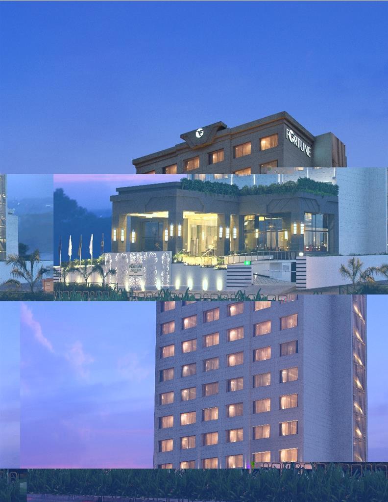 Fortune Jp Palace, Mysore - Member Itc Hotels' Group Exteriér fotografie The hotel's rooftop