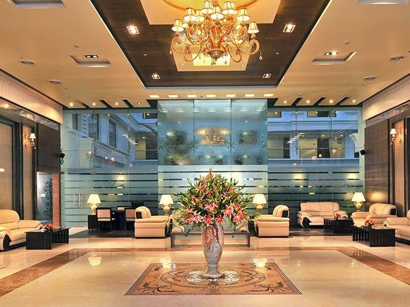 Fortune Jp Palace, Mysore - Member Itc Hotels' Group Exteriér fotografie Lobby