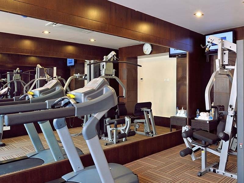 Fortune Jp Palace, Mysore - Member Itc Hotels' Group Exteriér fotografie The gym at the hotel